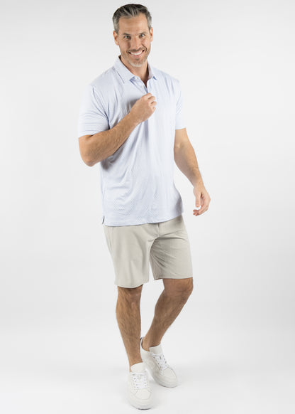 Stone Polo - Dutch Canal/White/Sand