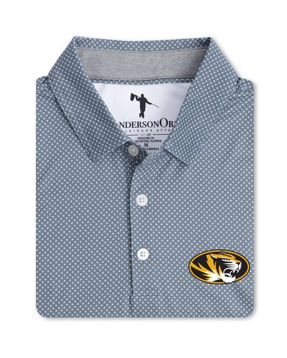 Shore Polo-Missouri-Storm Grey