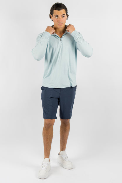 Hightower Pullover - HTR Blue Haze