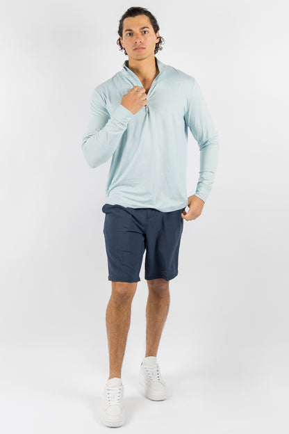 Hightower Pullover - HTR Blue Haze