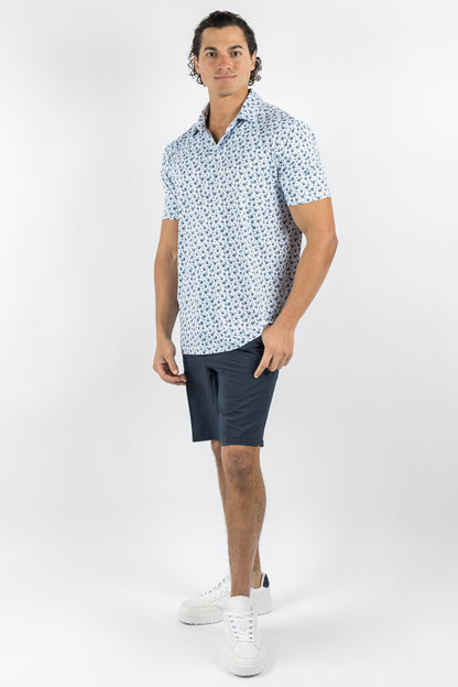 Fields Polo - White/Moonlit Ocean/Blue Haze/Dusty Blue