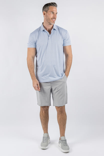 Village Polo - Moonlit Ocean/Blue Haze/White