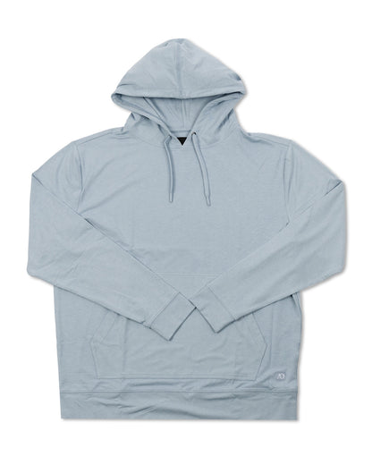 Red Beach Hoodie - HTR Dusty Blue