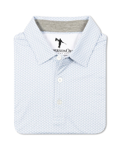 River Polo - White/Dusty Blue/Moonlit Ocean