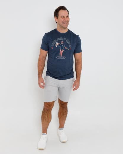 Butter T-Uncle Sam Looper-250-Navy Heather