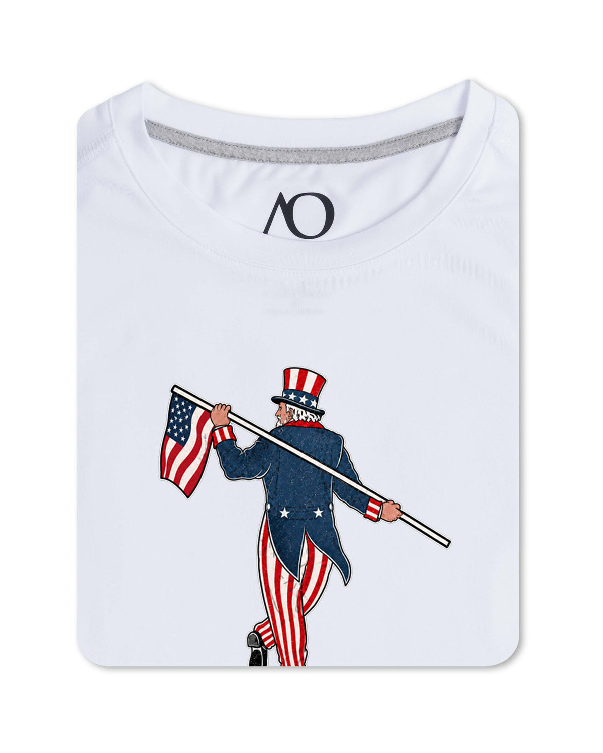 Butter T-Uncle Sam Looper-White