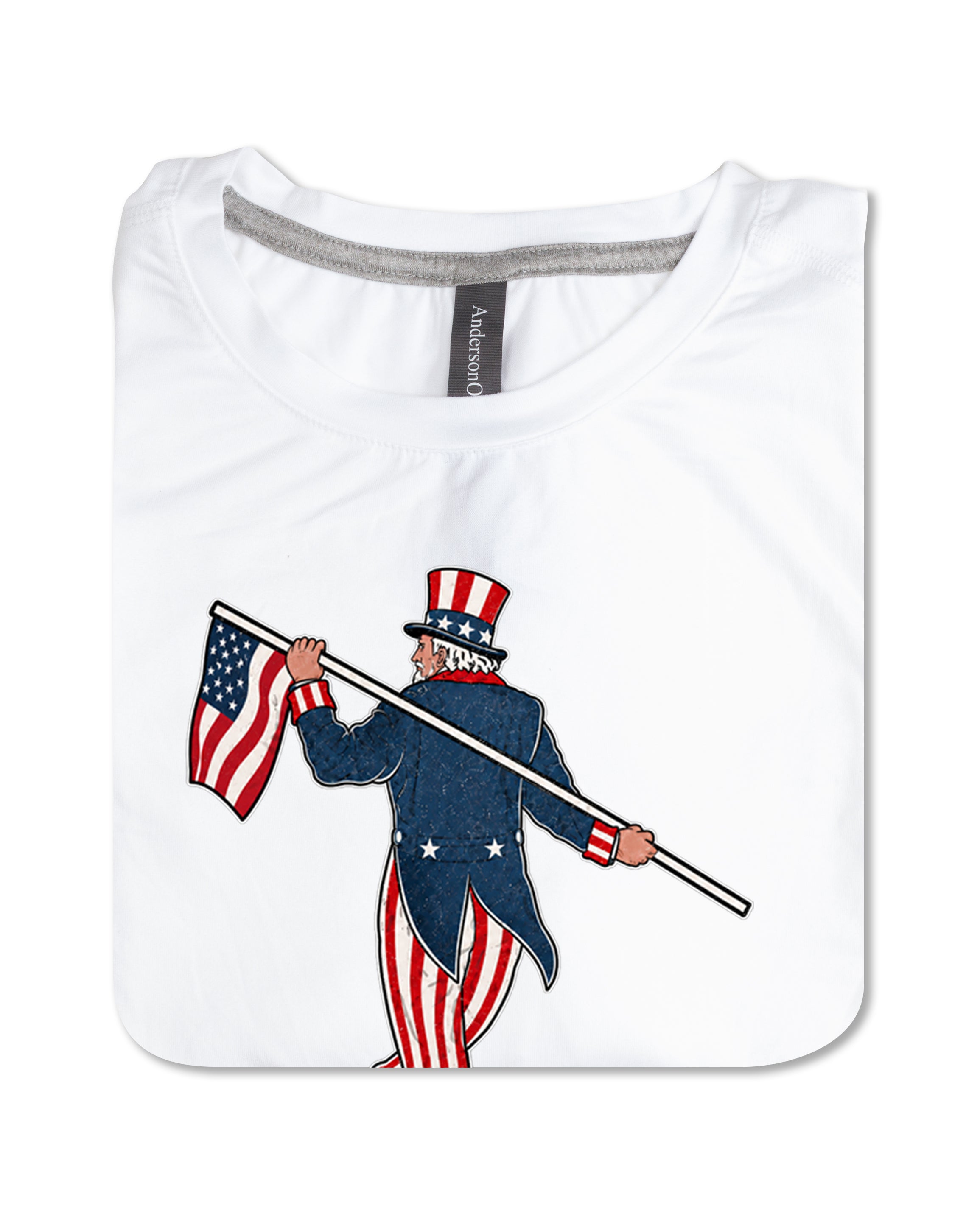 Butter T-Uncle Sam Looper-White
