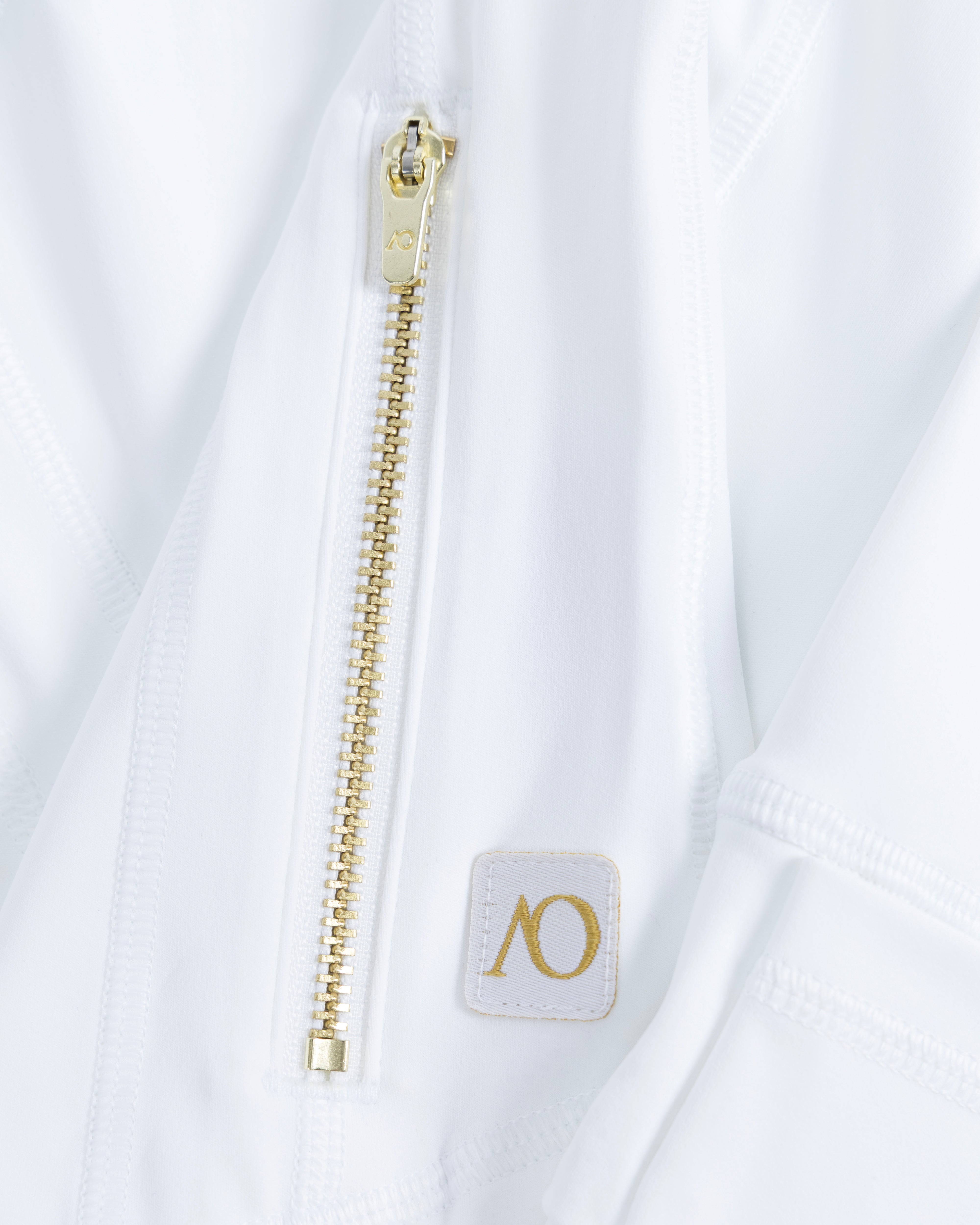 Vela Jacket - White/Gold