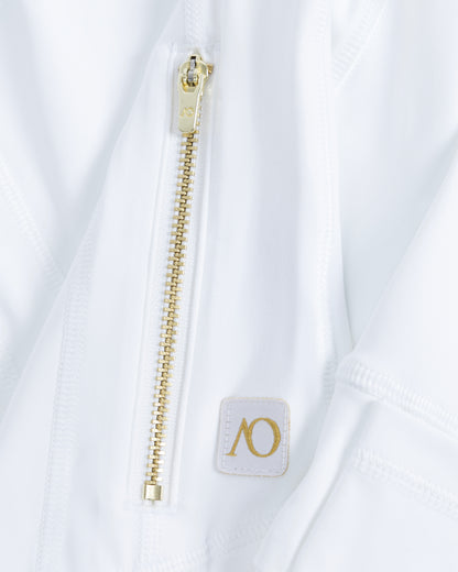 Vela Jacket - White/Gold