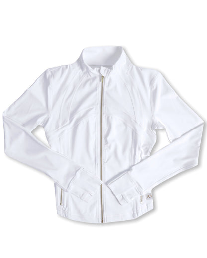 Vela Jacket - White/Gold