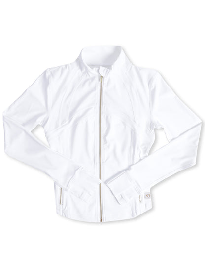 Vela Jacket - White/Gold