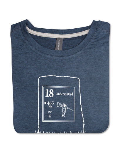 Butter T Marker - Navy Heather