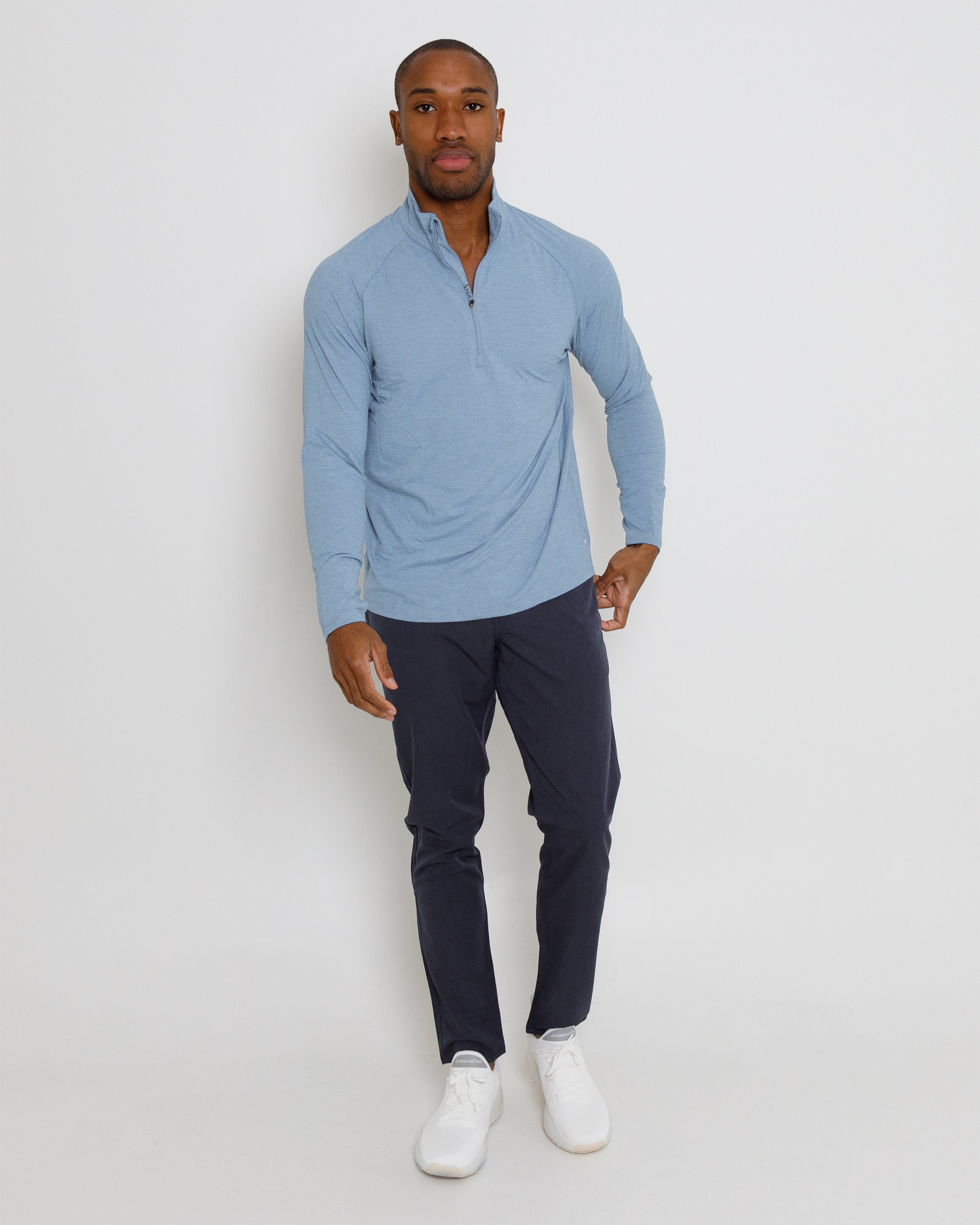 Aegon Pullover - Blue Fog Heather