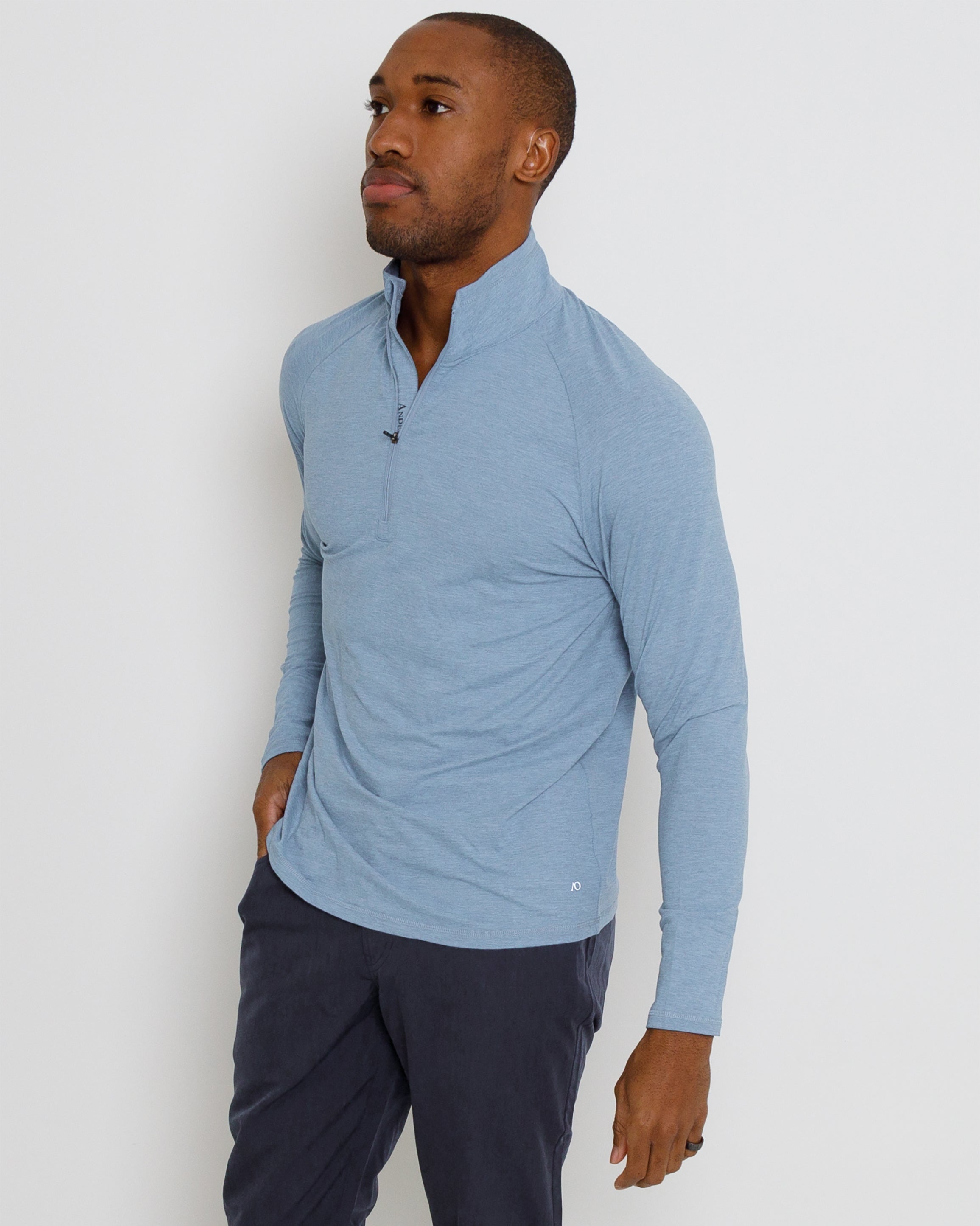 Aegon Pullover - Blue Fog Heather