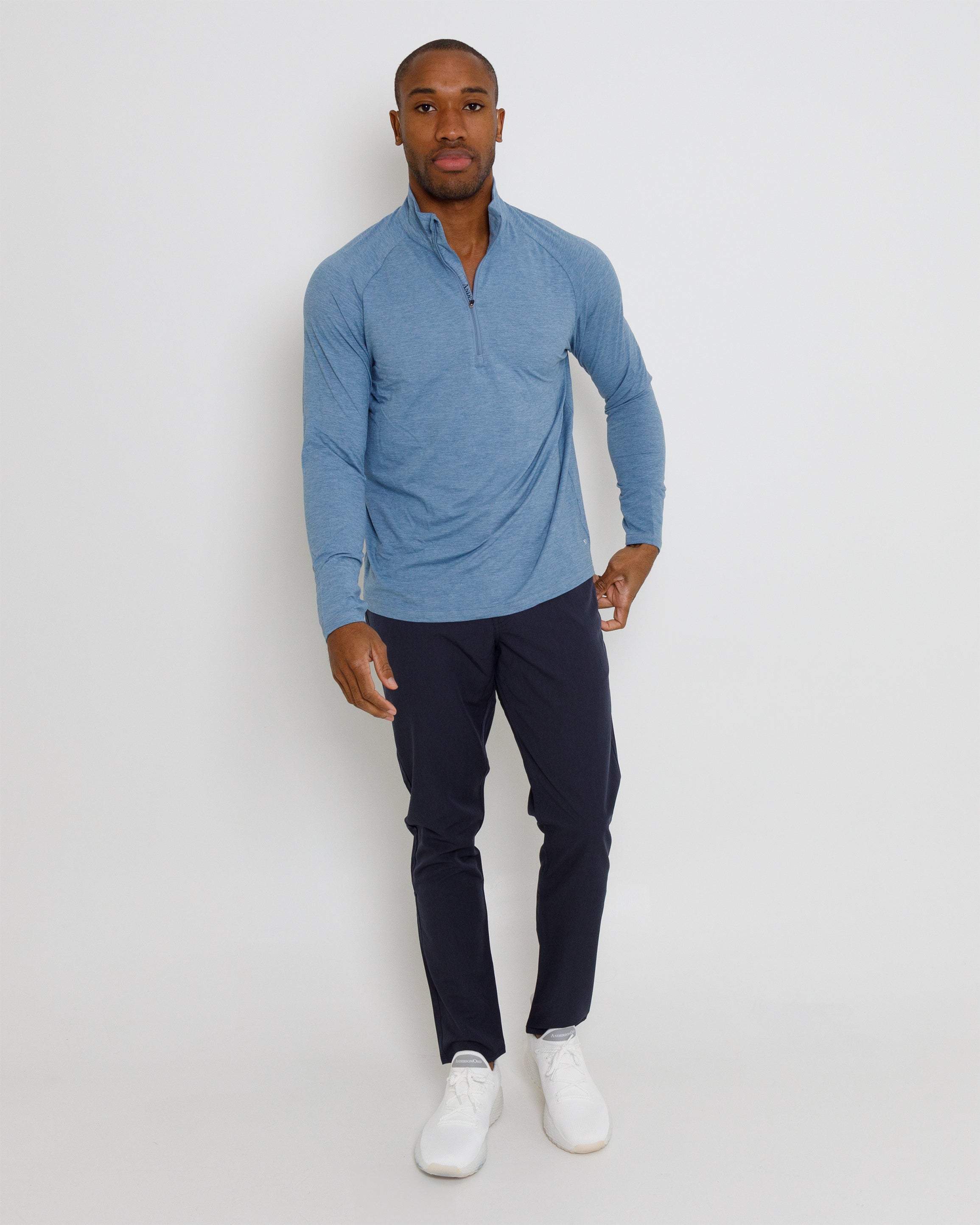 Aegon Pullover - Blue Shadow Heather