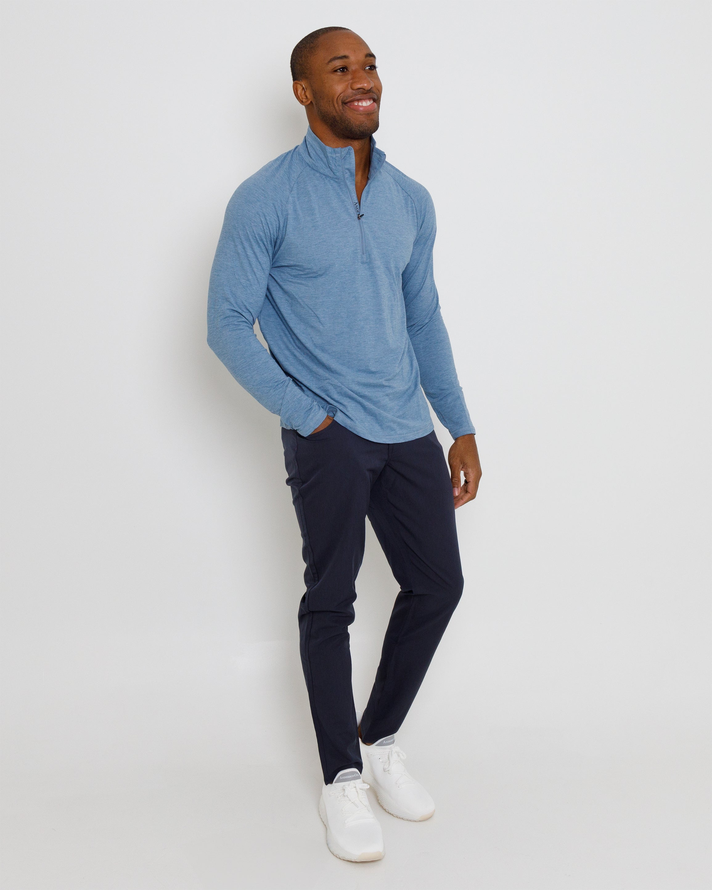 Aegon Pullover - Blue Shadow Heather