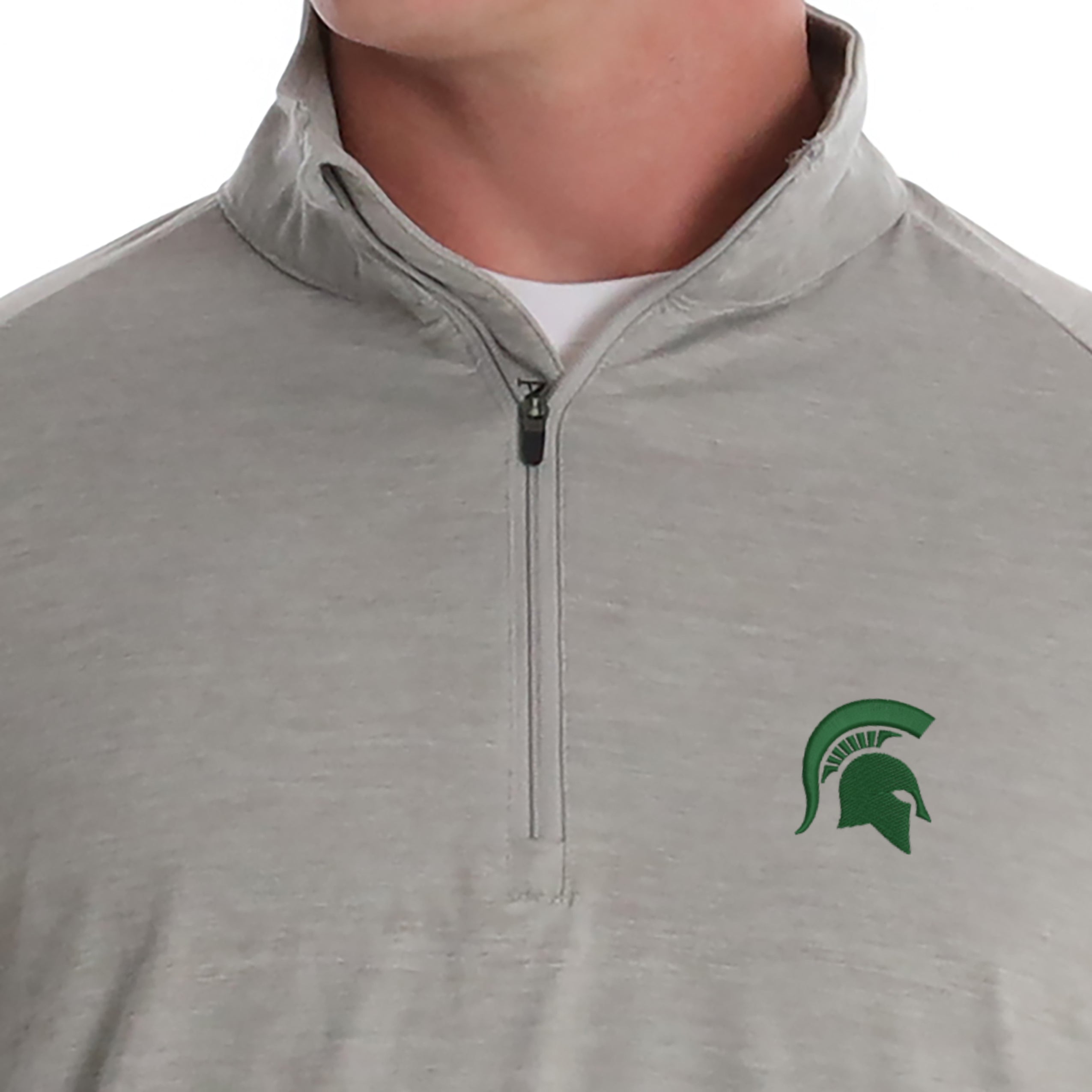 Aegon Pullover MSU - Grey Heather