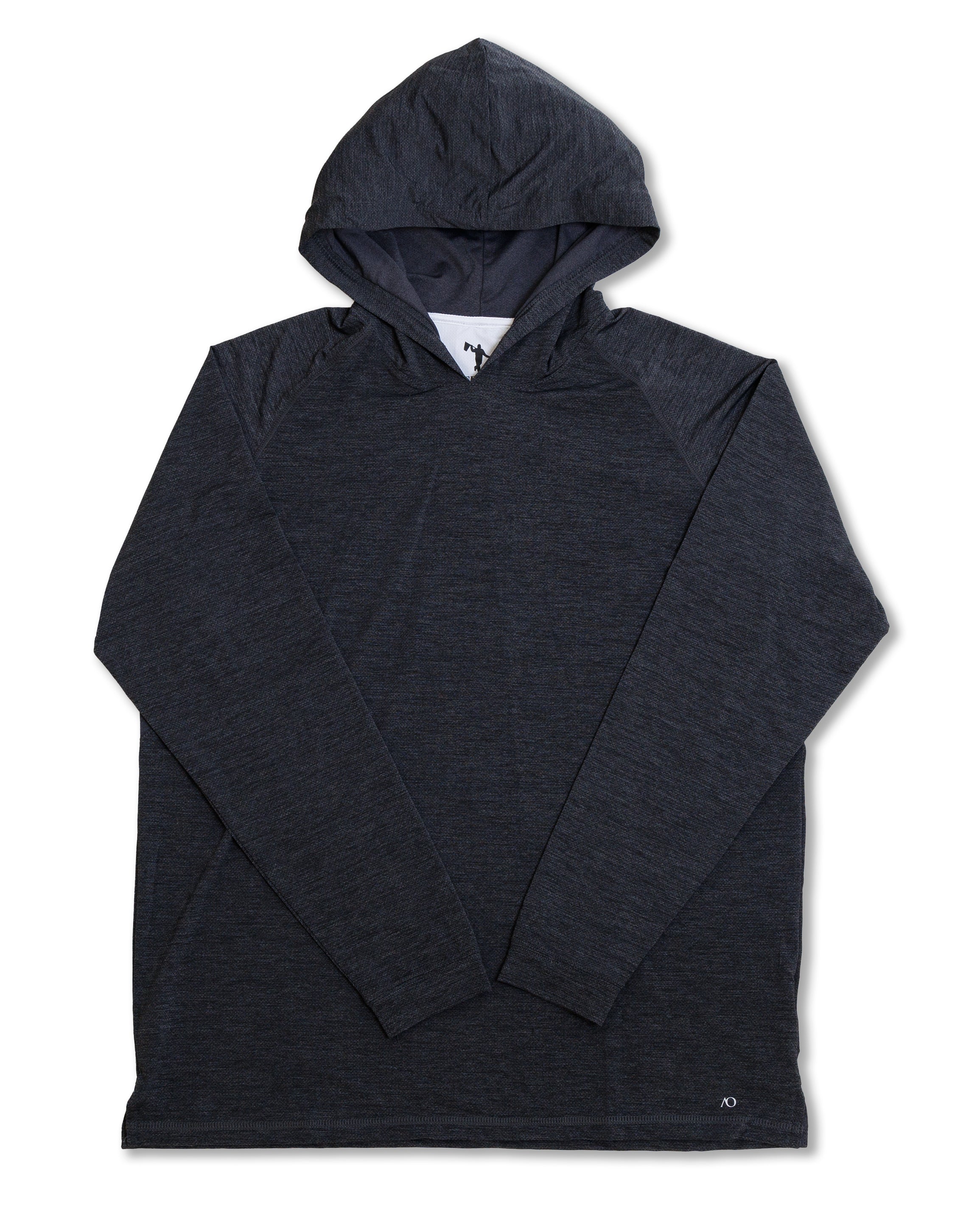 Anguilla Hoodie - Black Heather