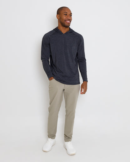 Anguilla Hoodie - Black Heather