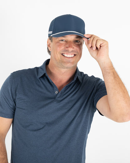 AOx Premium 5-Panel Hat - Navy