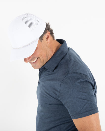 AOx Premium 6-Panel Hat - White