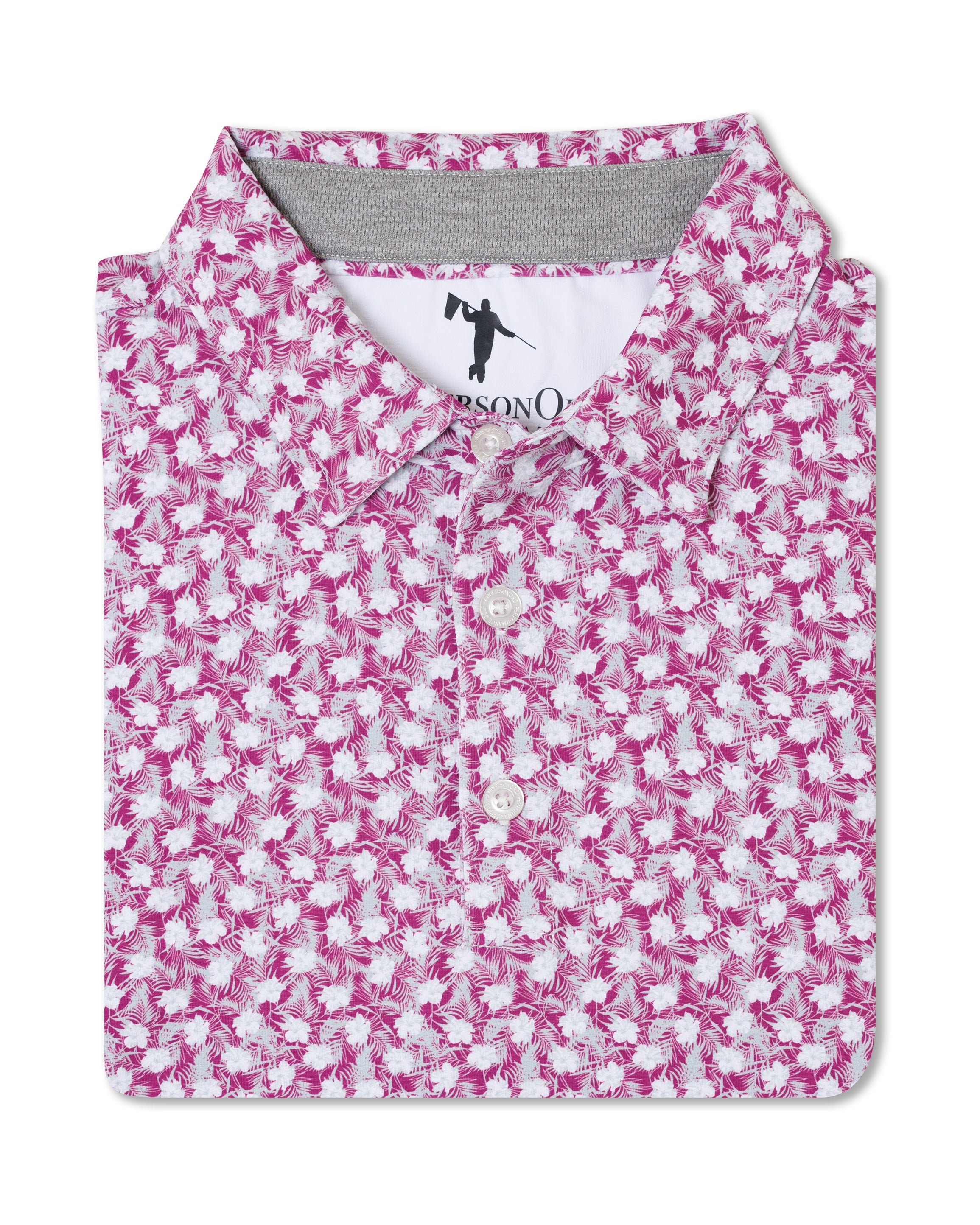 Arroyo Polo - Wild Aster/Steel/White