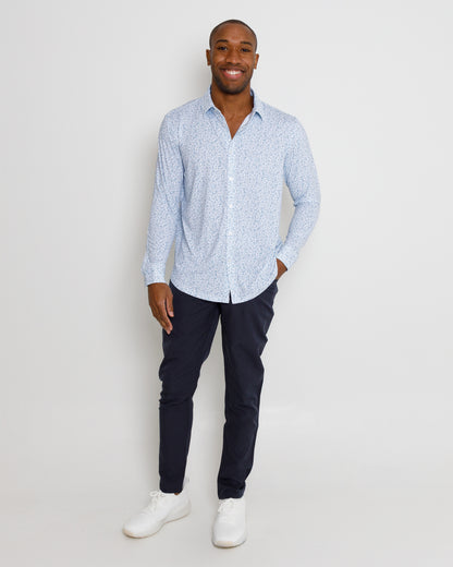 Barren 2.0 Slim Fit Pant - Navy Heather - 30 Inseam