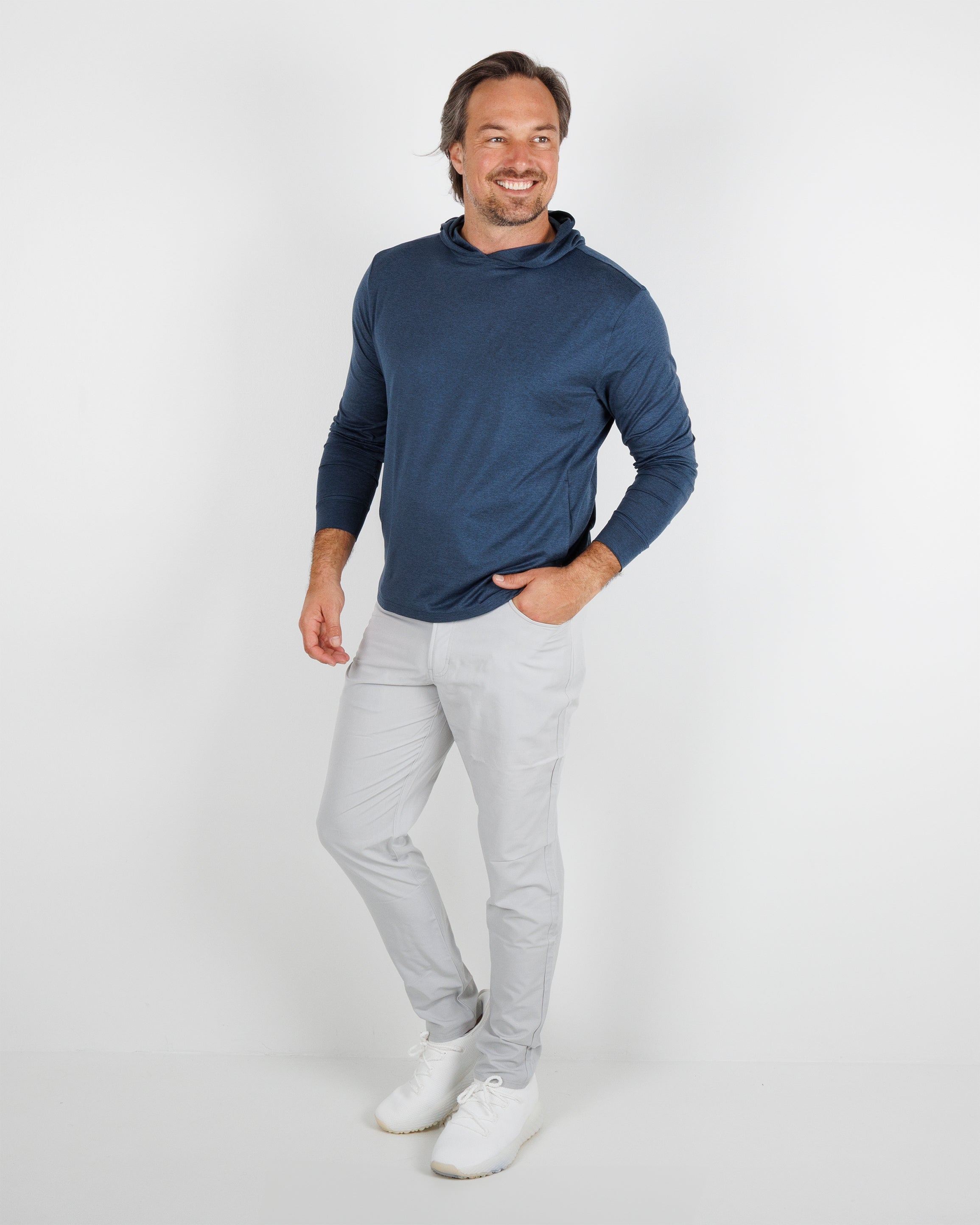 Barren 2.0 Slim Fit Pant - Light Grey Heather - 32 Inseam