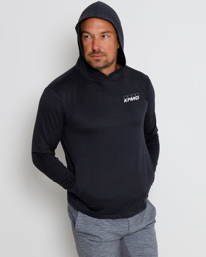 Blacks Beach Hoodie KPMG - Black Heather