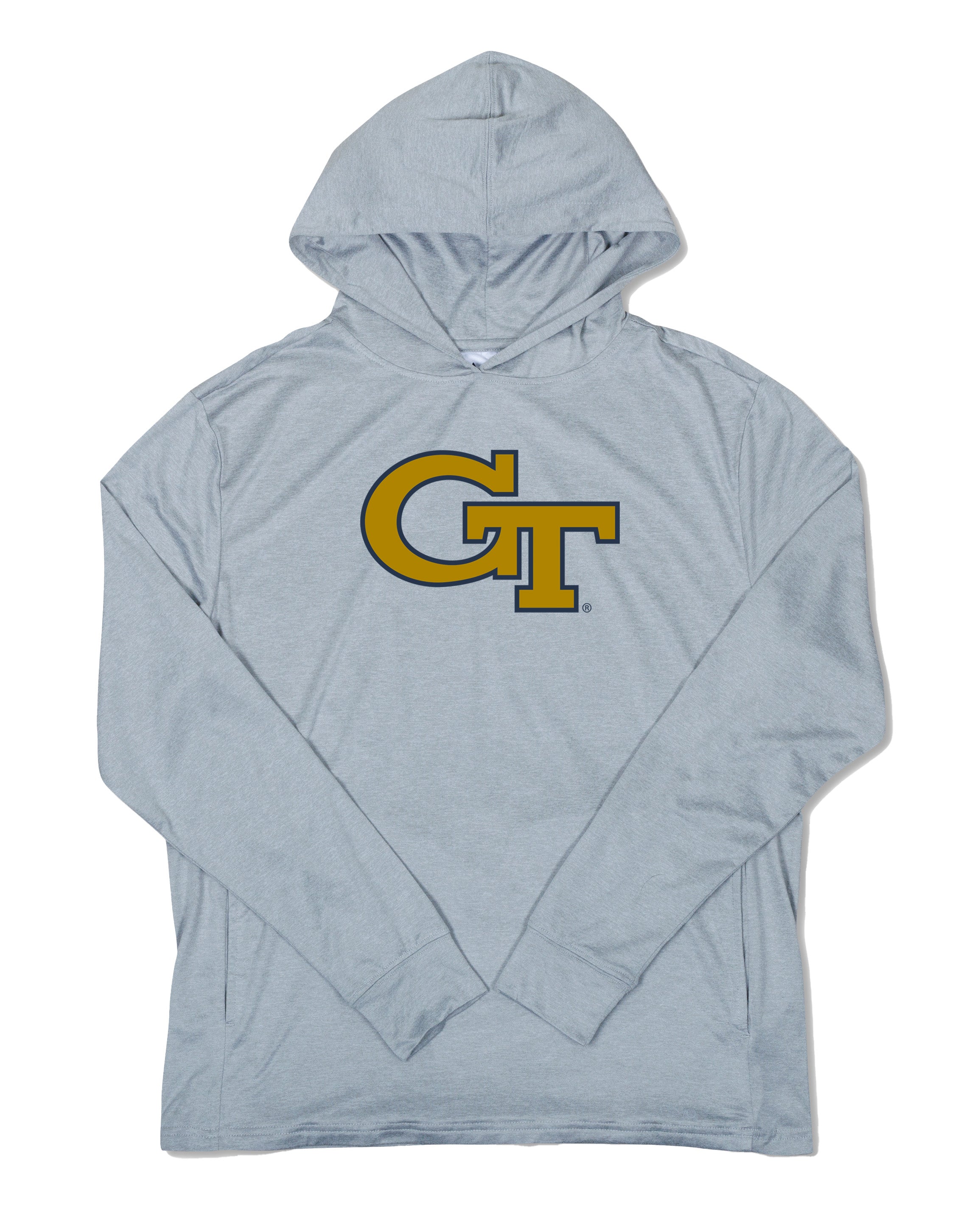 Blacks Beach Hoodie Georgia Tech - Grey Heather