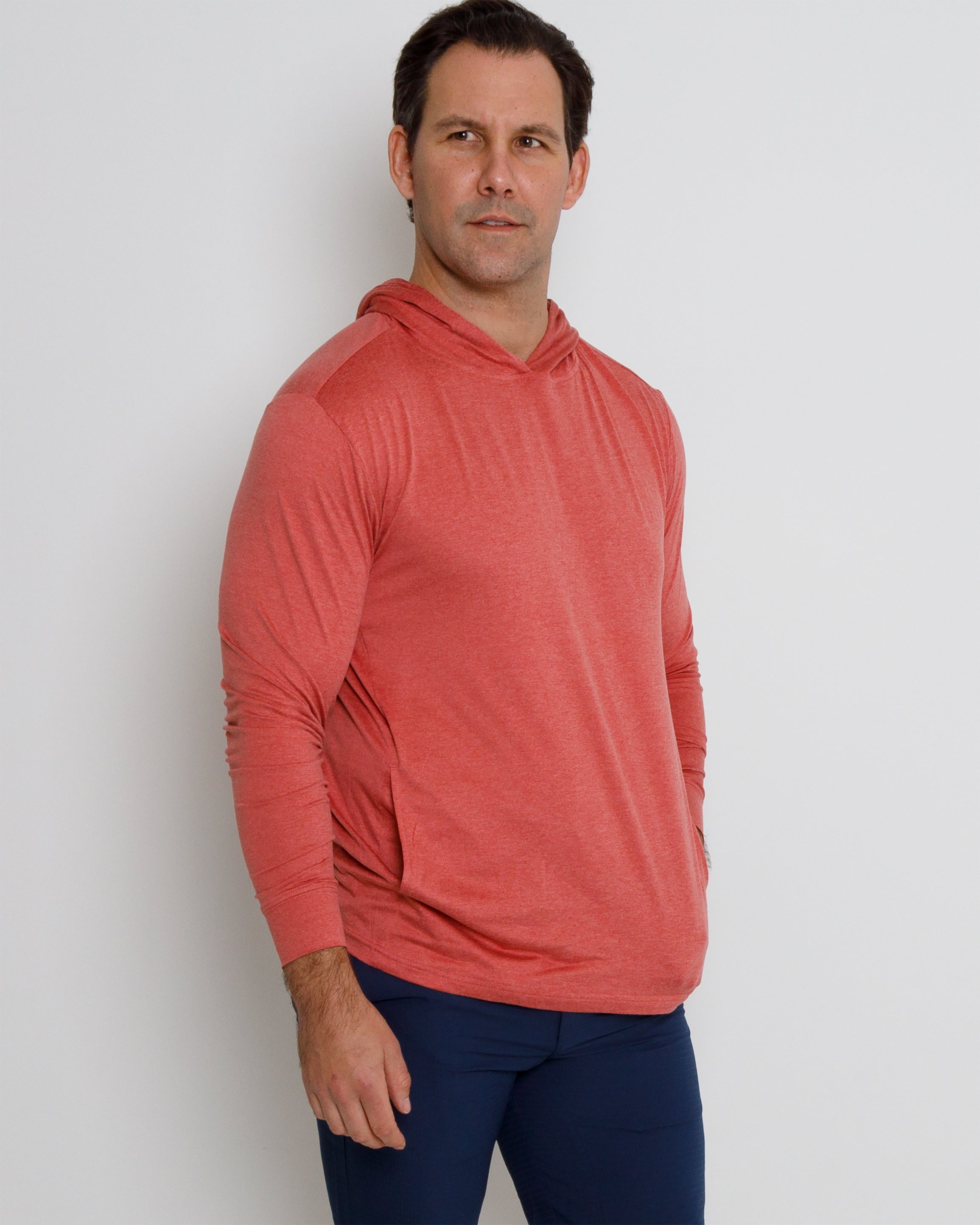 Blacks Beach Hoodie - Mineral Red Heather