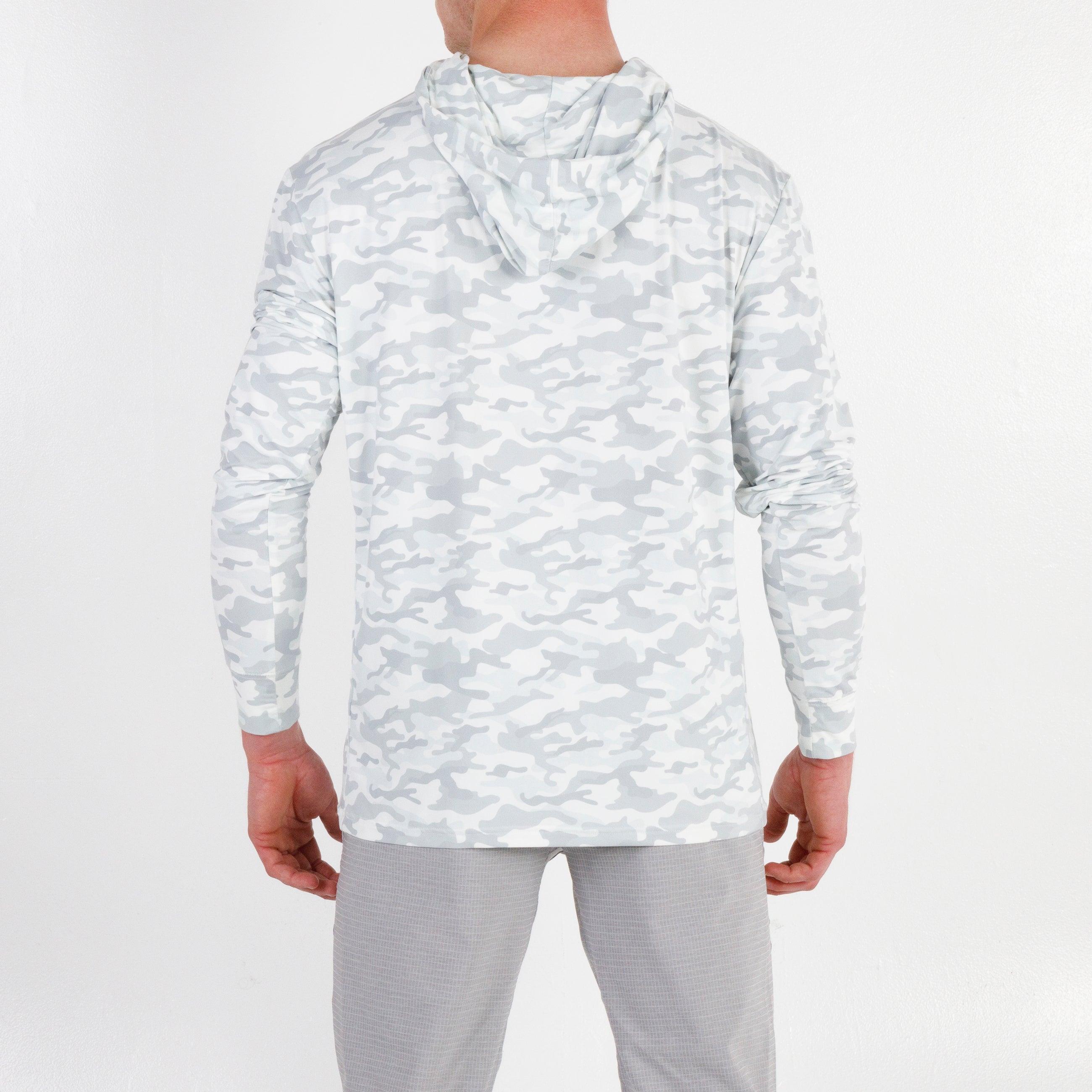 Blacks Beach Hoodie - White Camo