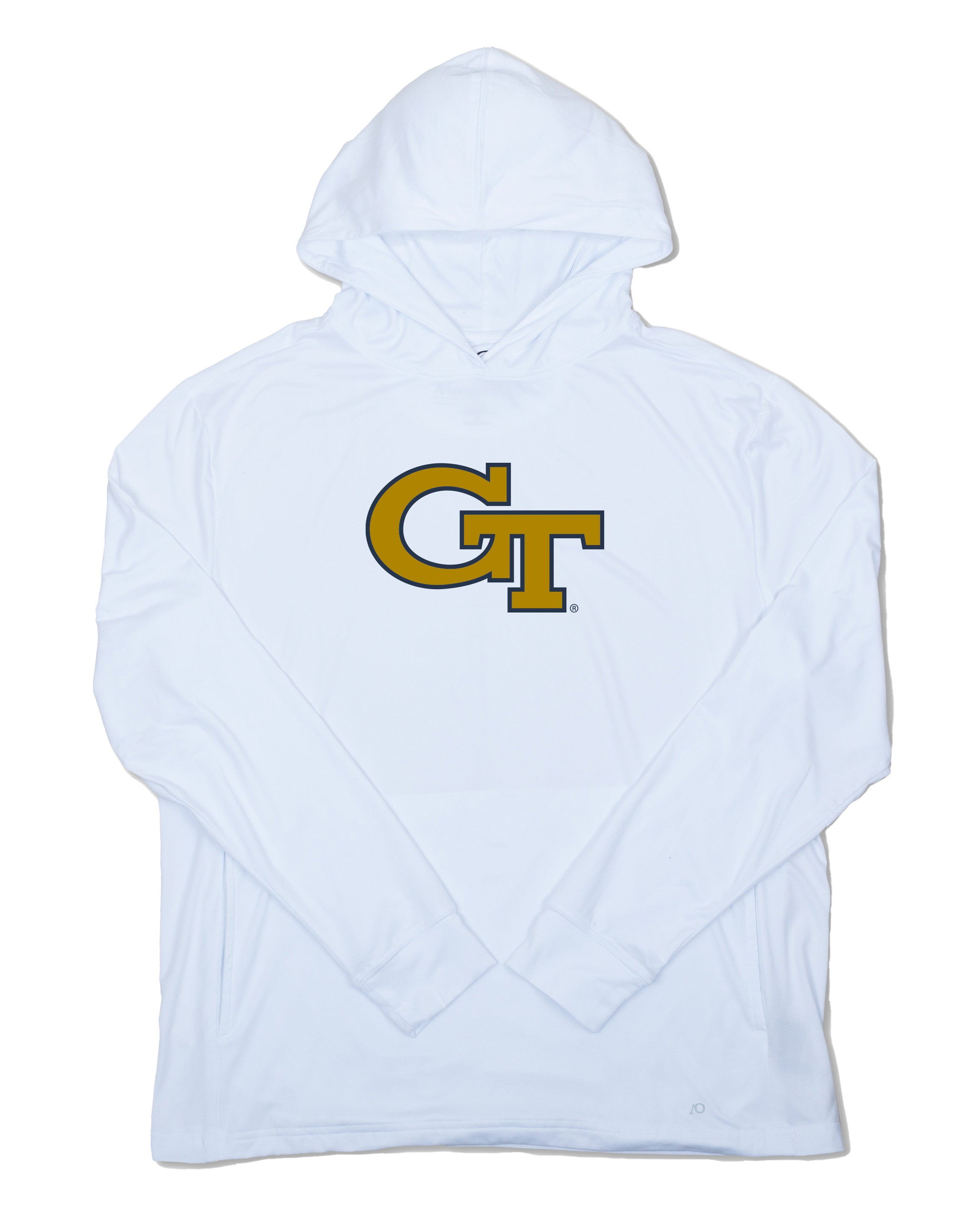 Blacks Beach Hoodie Georgia Tech - White