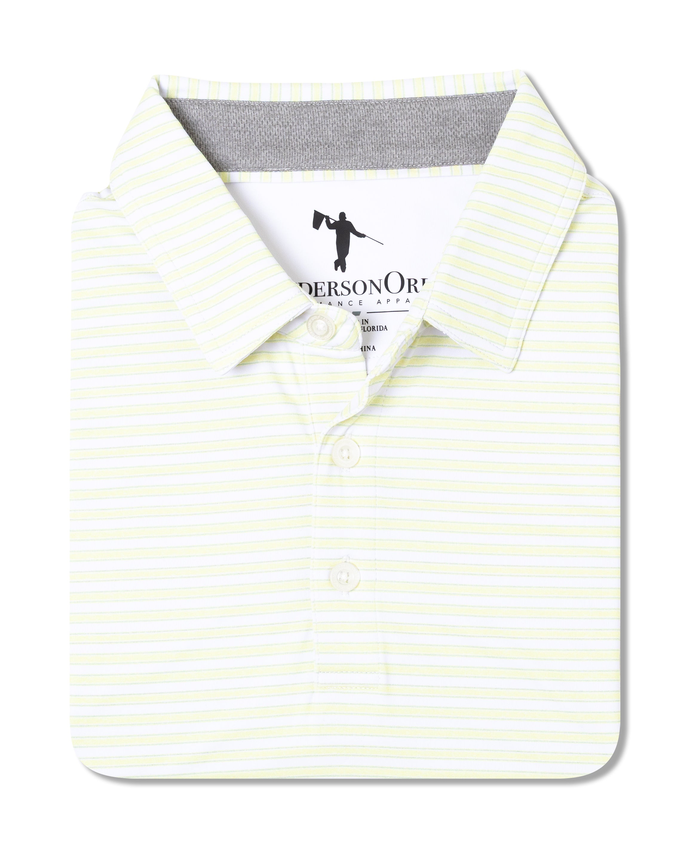Brooks Polo - HTR Glass Green/HTR Niagara Mist