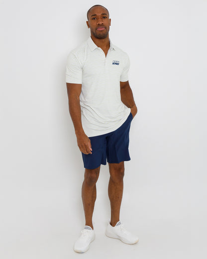 Brooks Polo KPMG - HTR Glass Green/HTR Niagara Mist