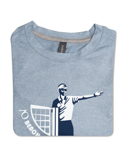 Butter T Beach Volleyball - Blue Fog Heather