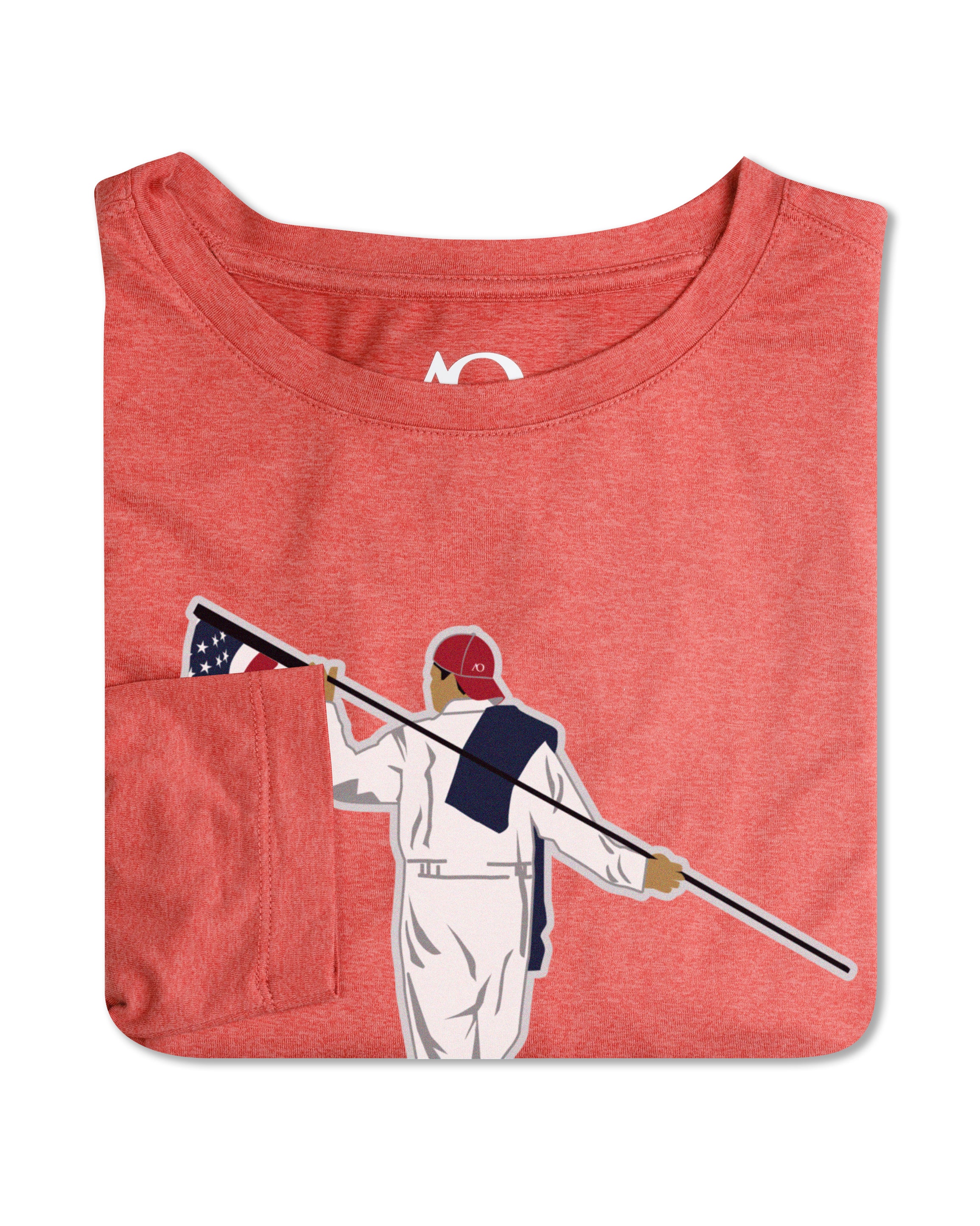 Butter T LS American Looper - Mineral Red Heather