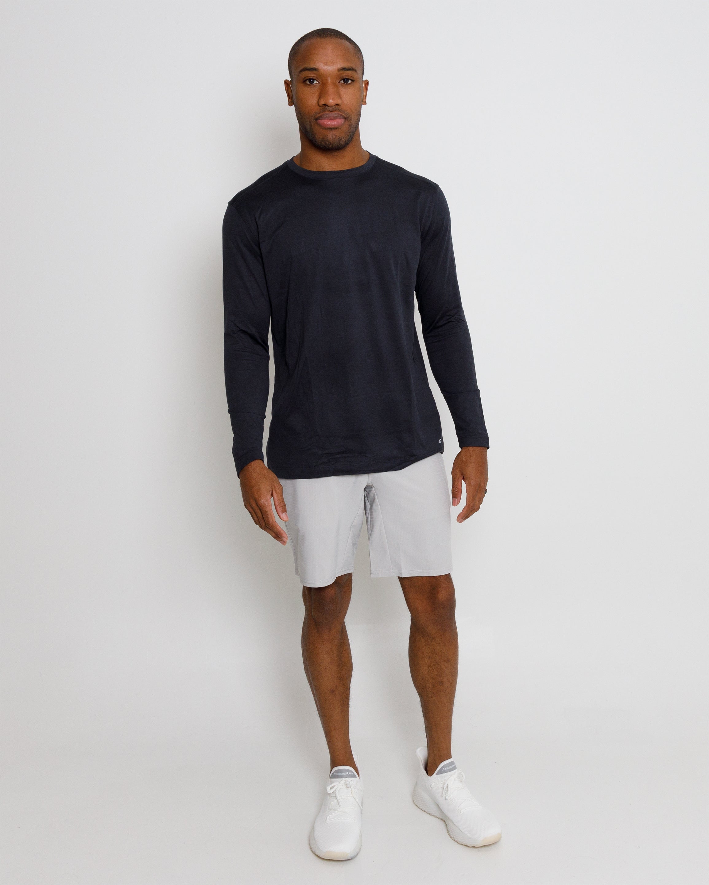 Butter T Long Sleeve - Black Heather