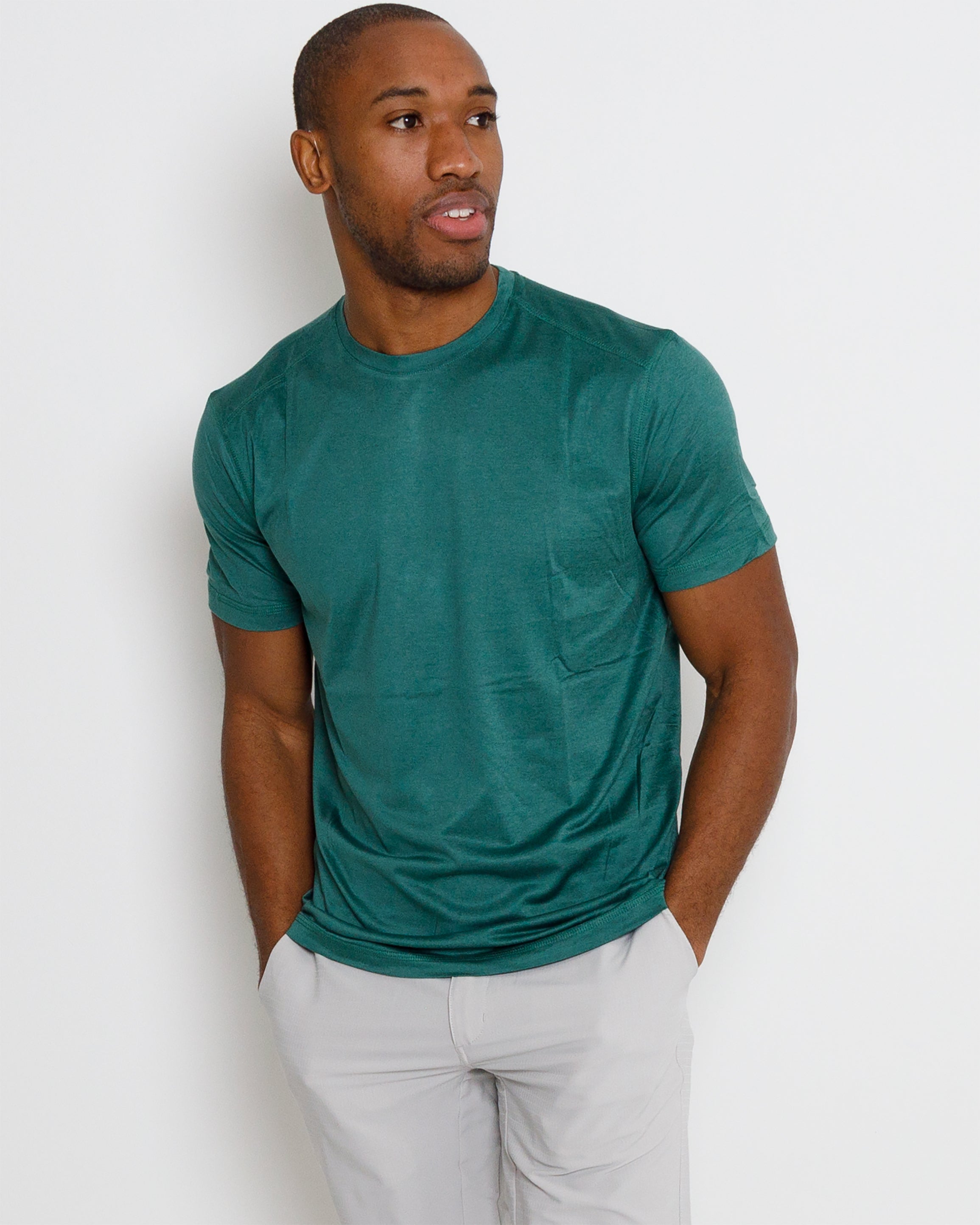 Butter T - Vintage Green Heather