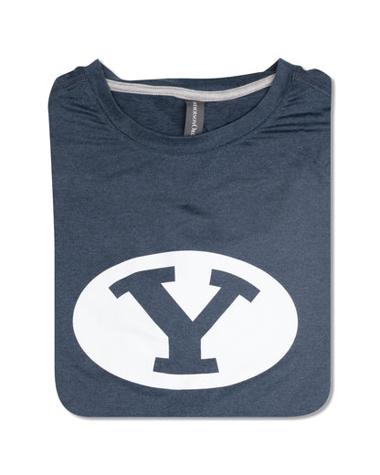 Butter T Oval Y - Navy Heather