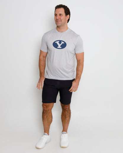 Butter T Oval Y - Platinum Heather