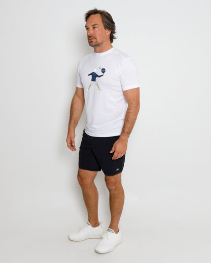 Butter T Pickleballer - White
