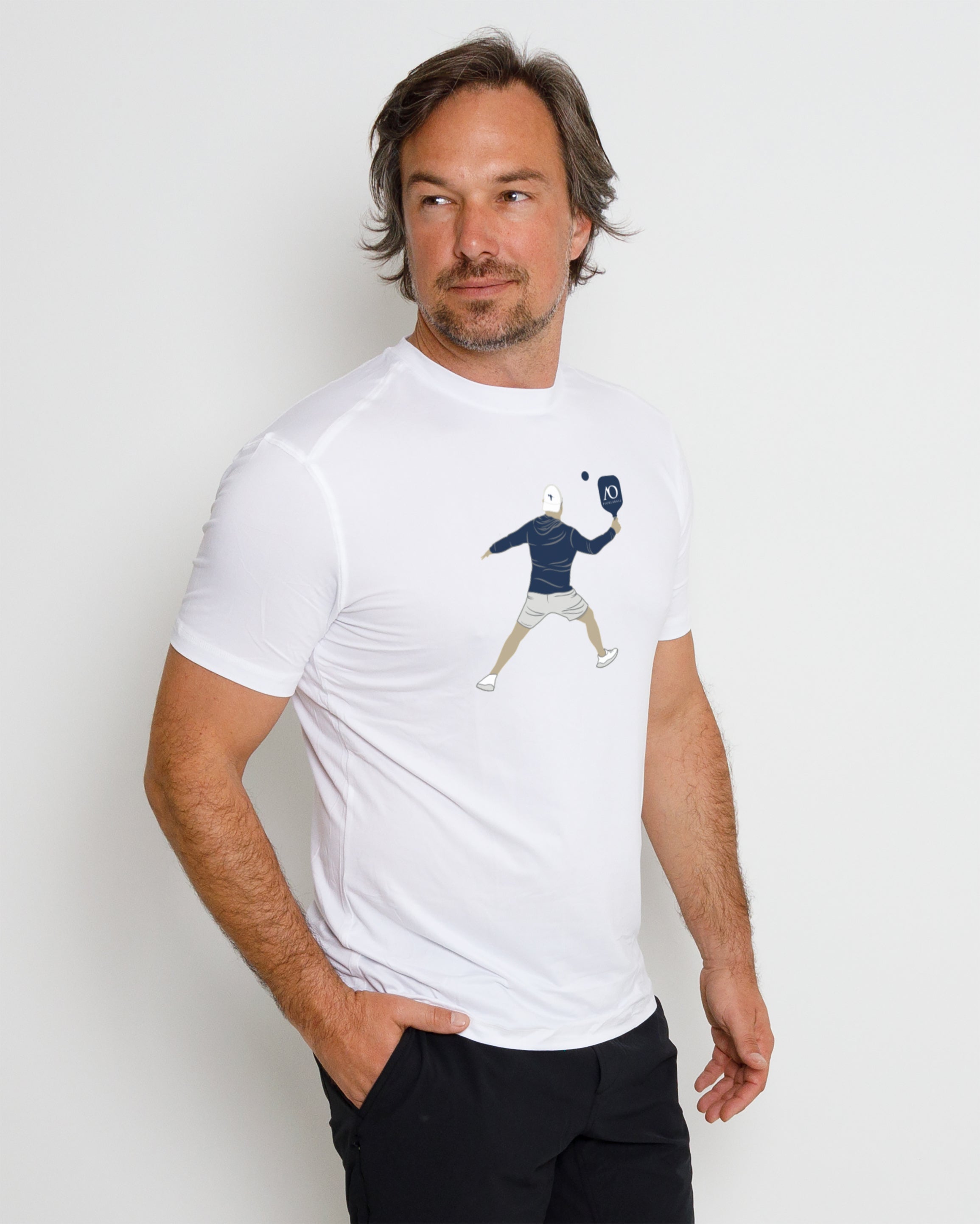 Butter T Pickleballer - White