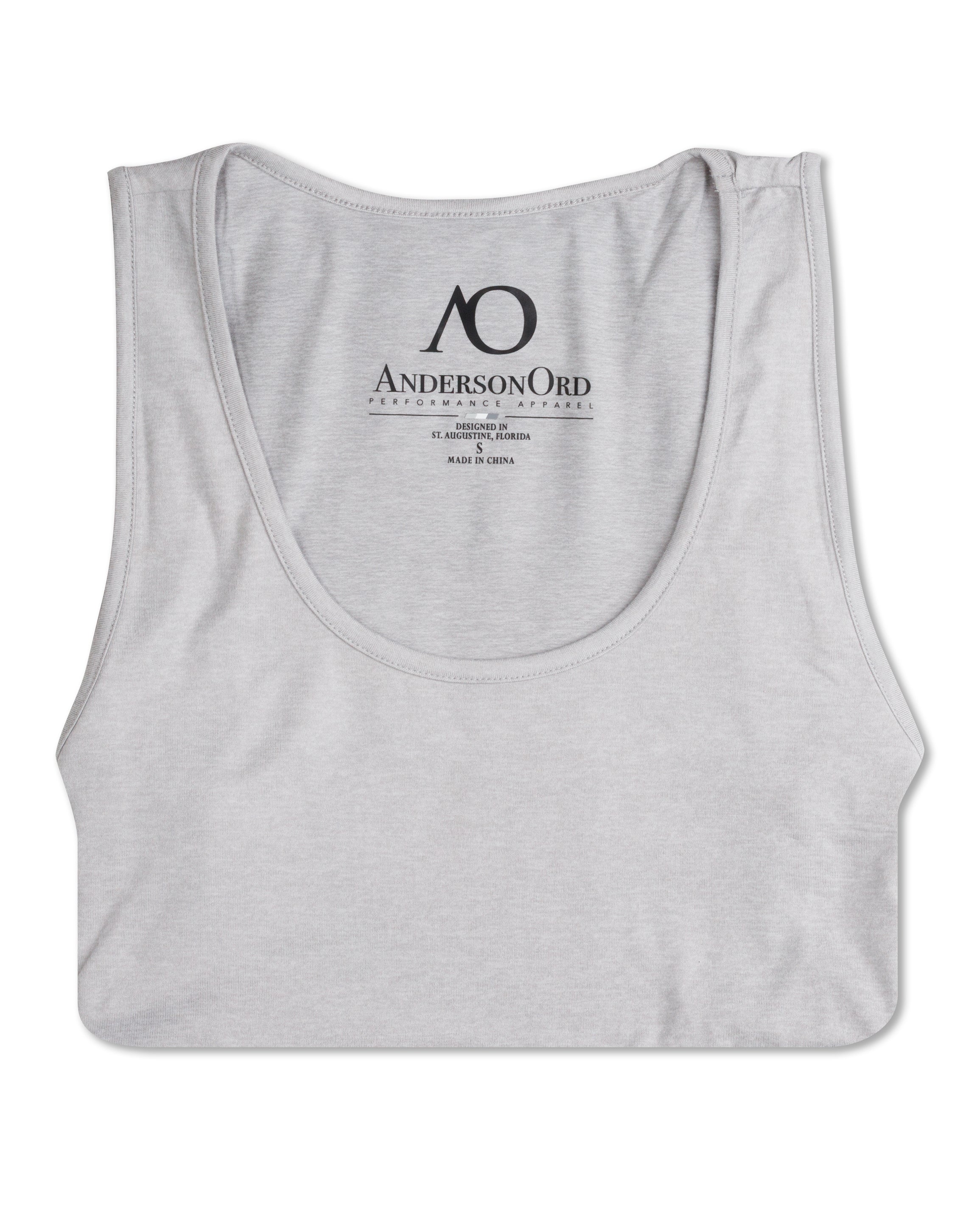 Lady Butter Tank - Platinum Heather