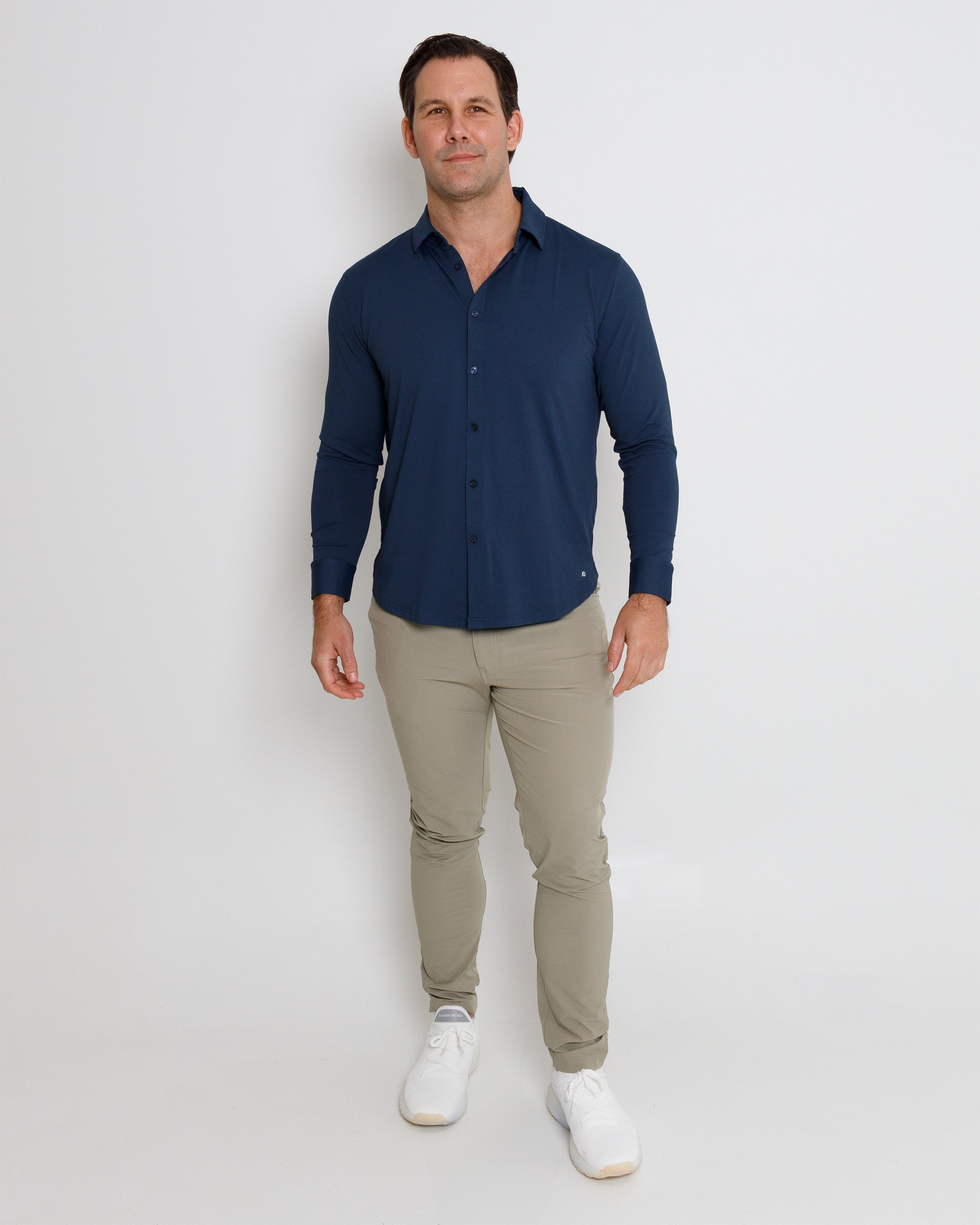 Button Down - Navy