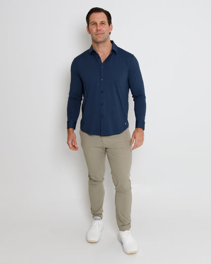 Button Down - Navy