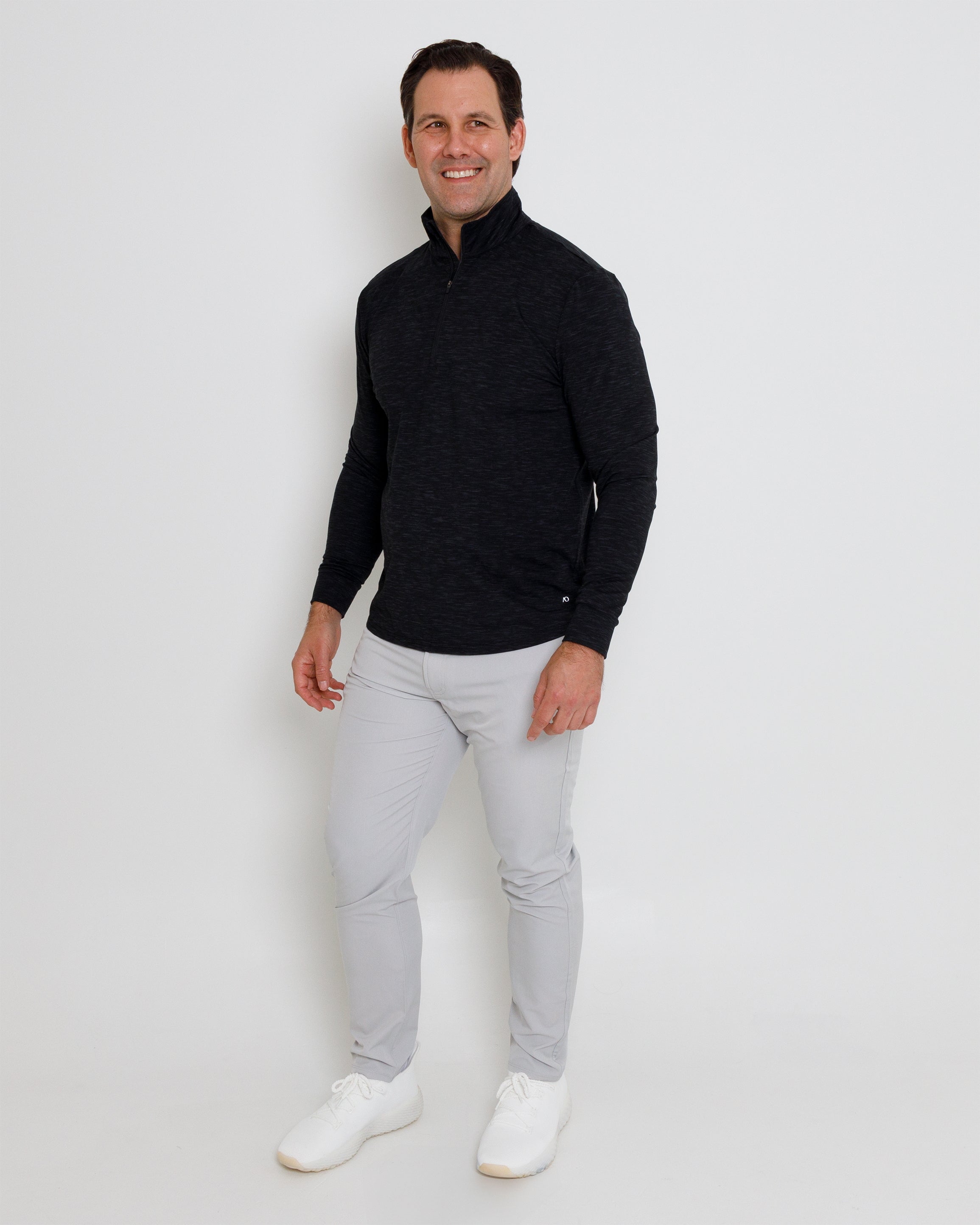 Calistoga Pullover - Black Heather