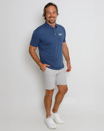 Competitor Polo KPMG - Dark Denim Heather