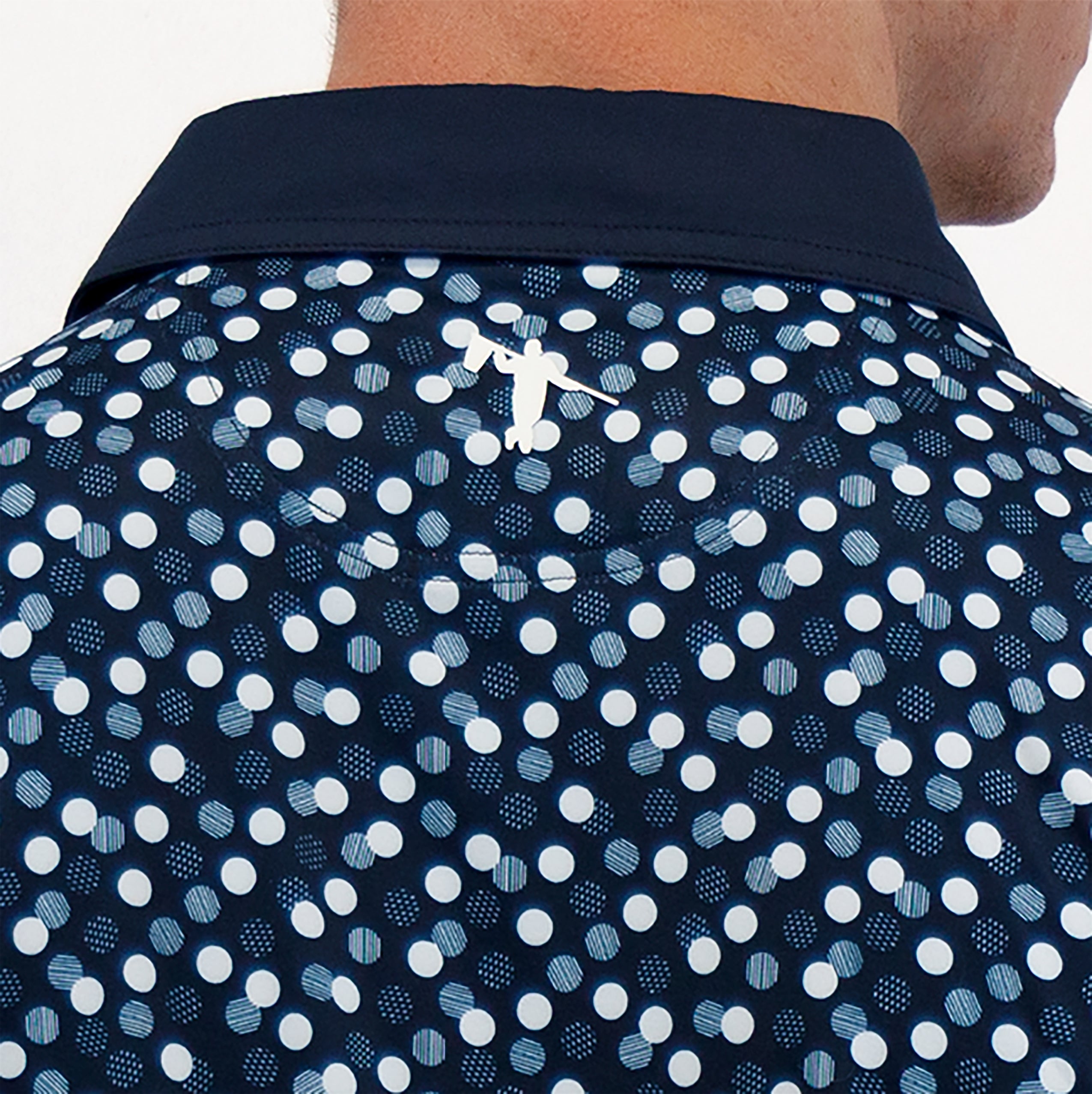 Cove Polo - Navy/White