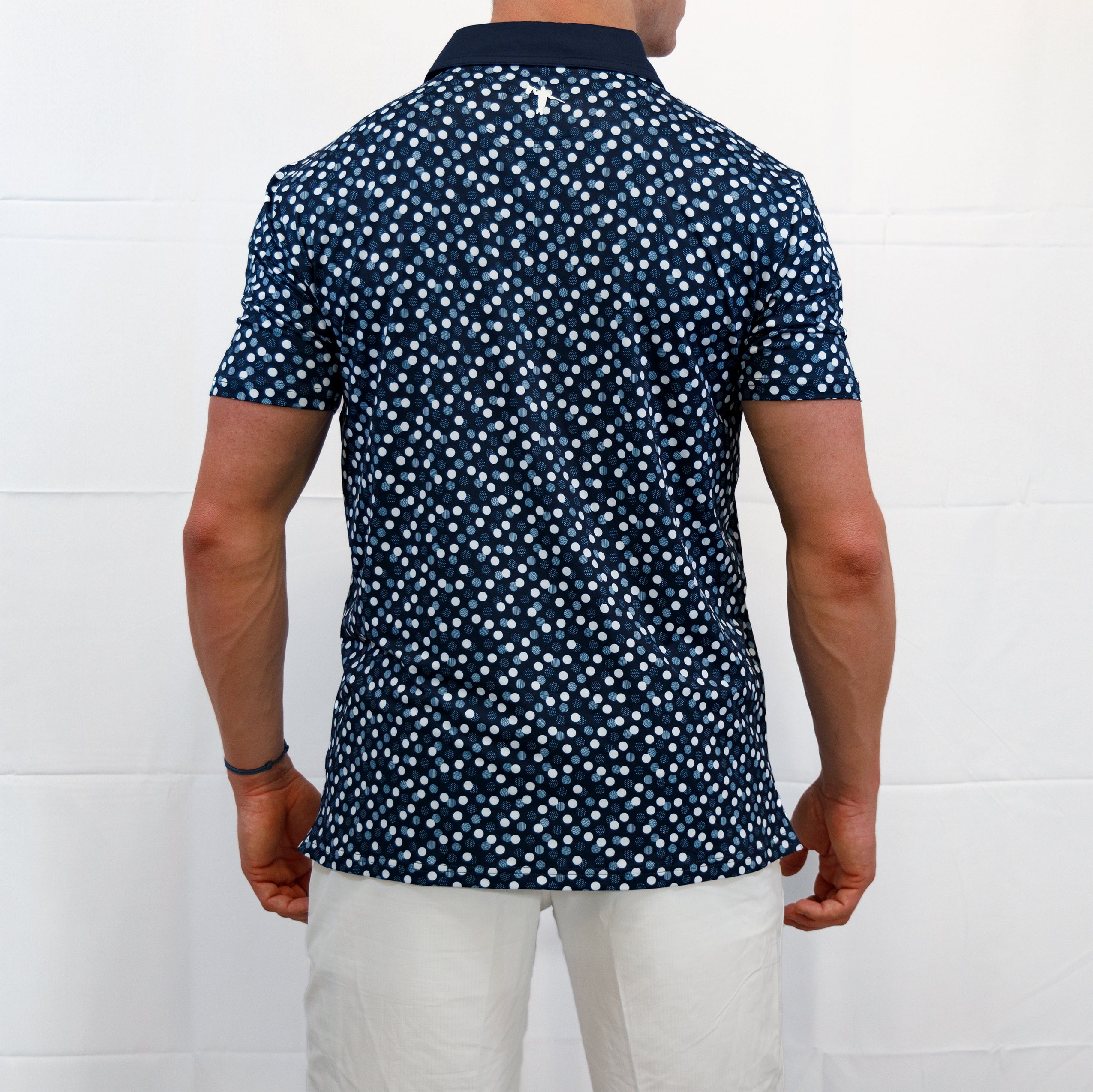 Cove Polo - Navy/White